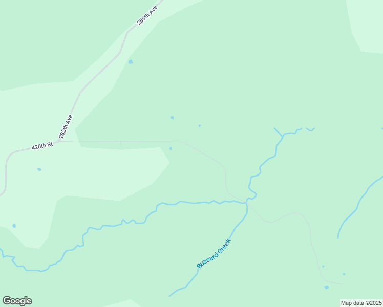 map of restaurants, bars, coffee shops, grocery stores, and more near 28223 420th Street in Moravia