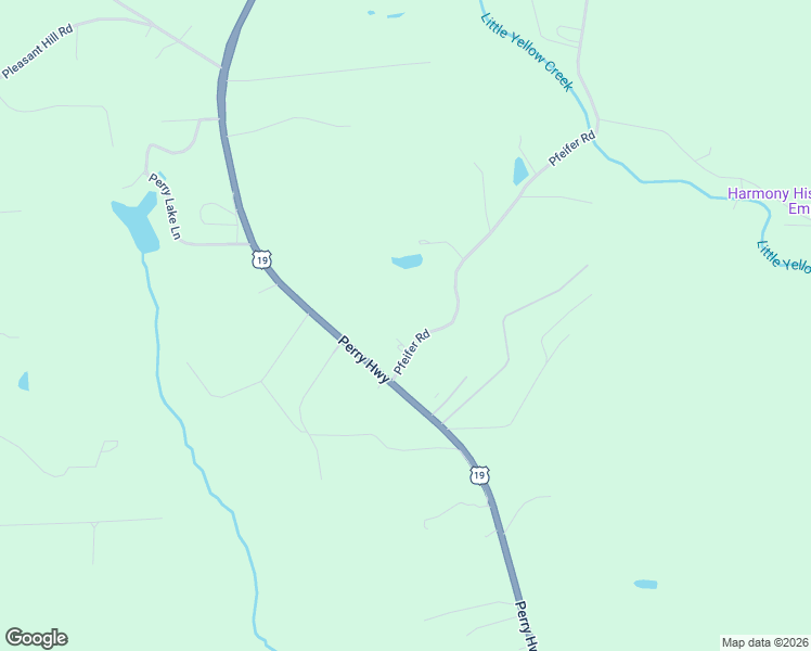 map of restaurants, bars, coffee shops, grocery stores, and more near 108 Pfeifer Road in Harmony