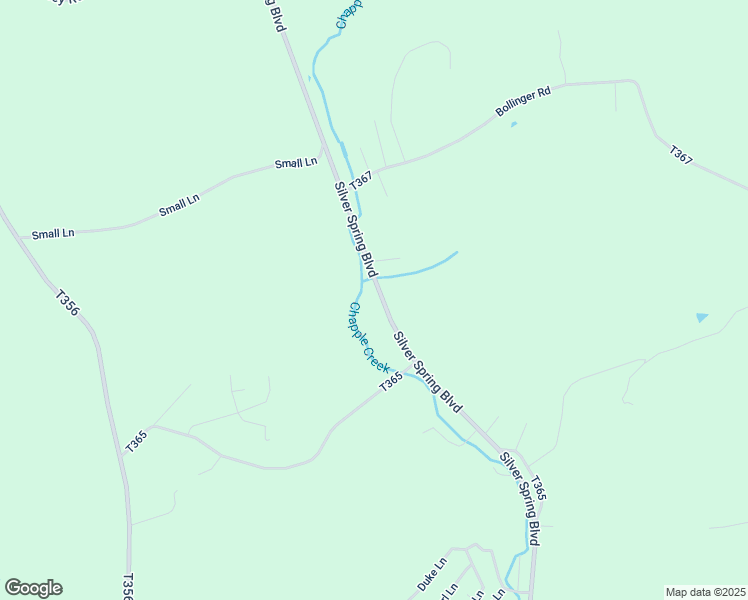 map of restaurants, bars, coffee shops, grocery stores, and more near 527 Silver Spring Boulevard in Kunkletown