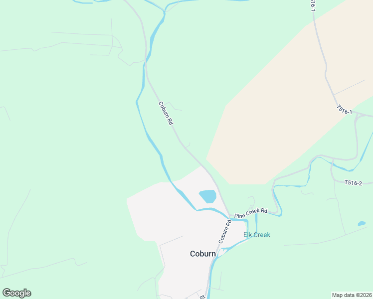 map of restaurants, bars, coffee shops, grocery stores, and more near State Route 2011 in Coburn