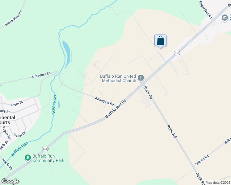 map of restaurants, bars, coffee shops, grocery stores, and more near 133 Kavas Circle in Bellefonte
