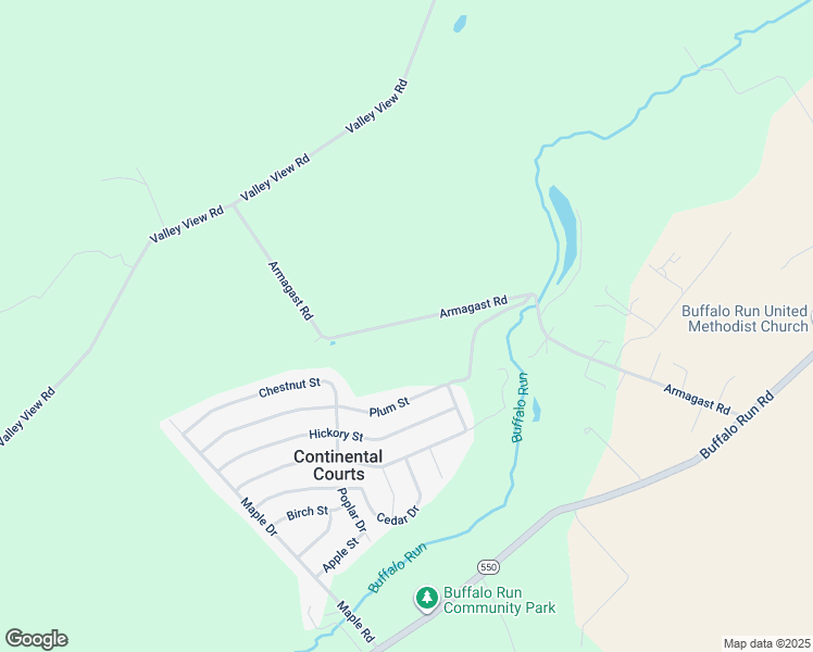 map of restaurants, bars, coffee shops, grocery stores, and more near 450 Armagast Road in Bellefonte