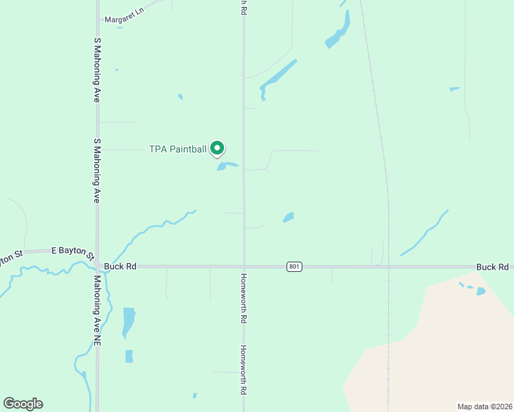 map of restaurants, bars, coffee shops, grocery stores, and more near 1782 Homeworth Road in Alliance