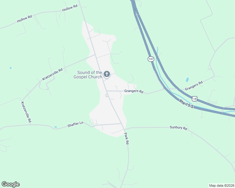 map of restaurants, bars, coffee shops, grocery stores, and more near Kratzerville Road in Snyder