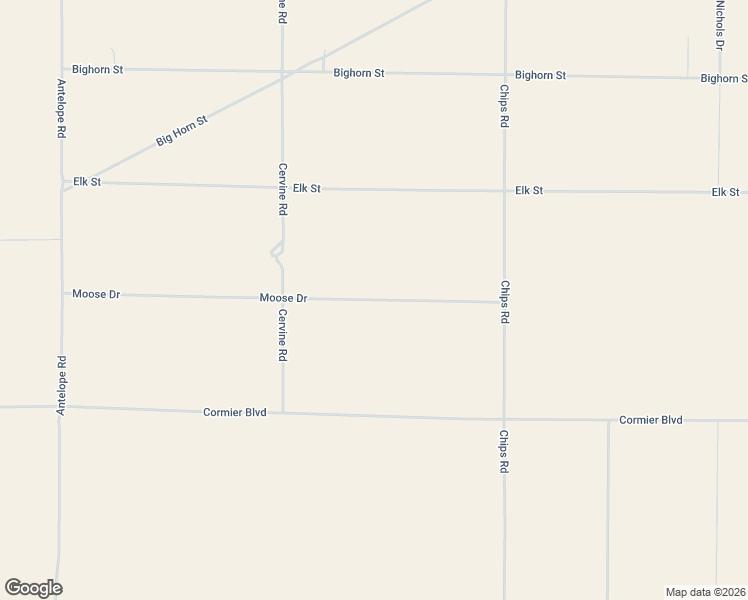 map of restaurants, bars, coffee shops, grocery stores, and more near Moose Drive in Winnemucca