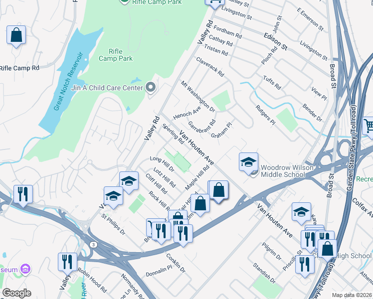 77 Sperling Road, Clifton NJ Walk Score