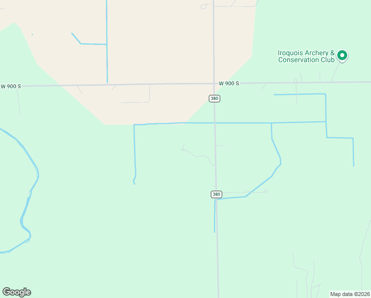 map of restaurants, bars, coffee shops, grocery stores, and more near 9370 South 380 West in Rensselaer