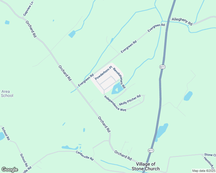 map of restaurants, bars, coffee shops, grocery stores, and more near 15 Flintlock Road in Mount Bethel