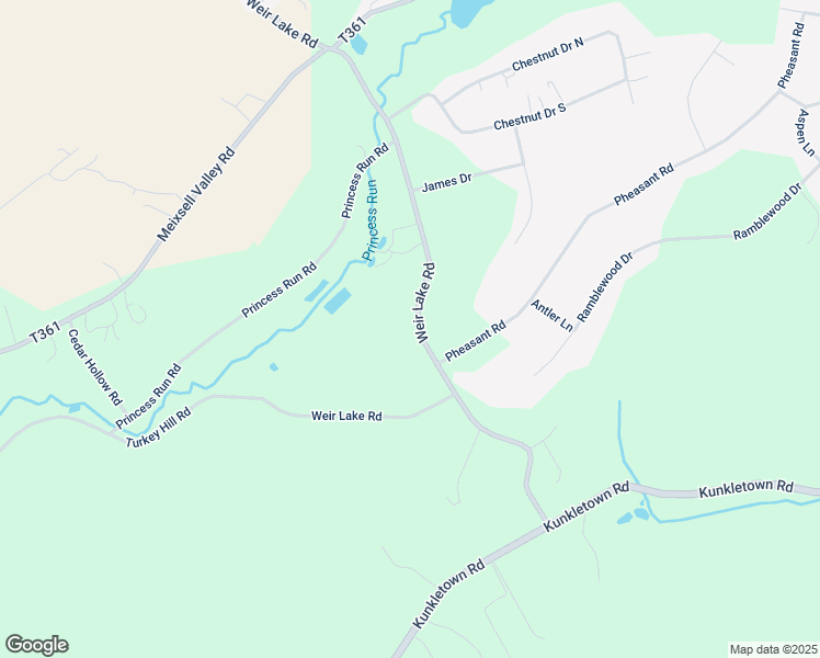 map of restaurants, bars, coffee shops, grocery stores, and more near 213 Weir Lake Road in Saylorsburg