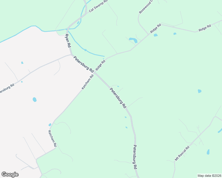 map of restaurants, bars, coffee shops, grocery stores, and more near 105 Petersburg Road in Hackettstown