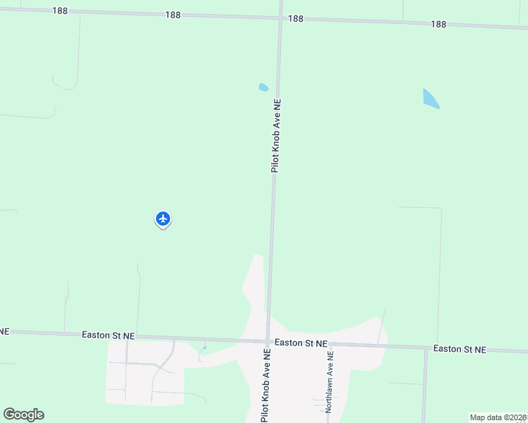 map of restaurants, bars, coffee shops, grocery stores, and more near 7331 Pilot Knob Avenue Northeast in Louisville