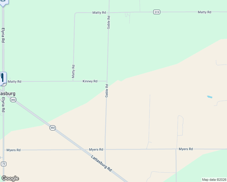 map of restaurants, bars, coffee shops, grocery stores, and more near 6581 Gable Road in West Salem