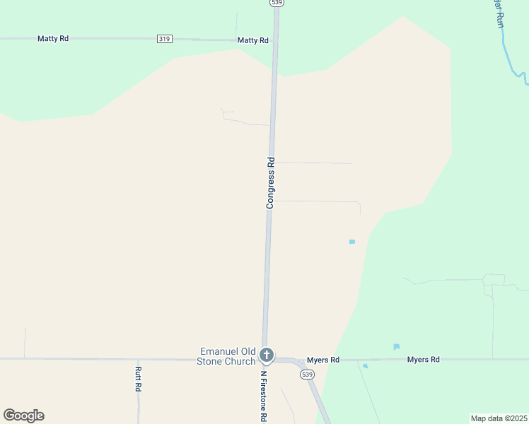 map of restaurants, bars, coffee shops, grocery stores, and more near 6550 Congress Road in West Salem