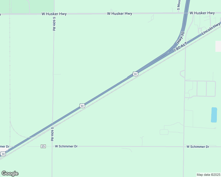 map of restaurants, bars, coffee shops, grocery stores, and more near 5559 Lincoln Highway in Grand Island