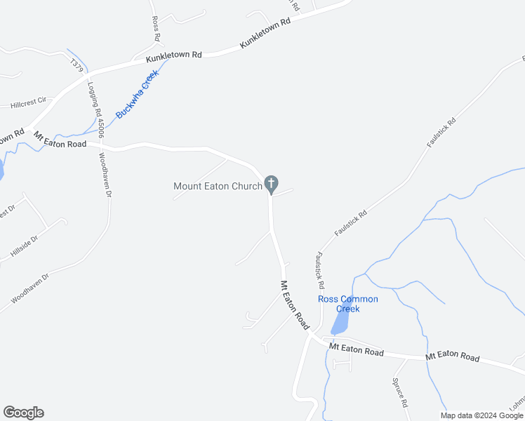 map of restaurants, bars, coffee shops, grocery stores, and more near 7290 Mount Eaton Road in Saylorsburg