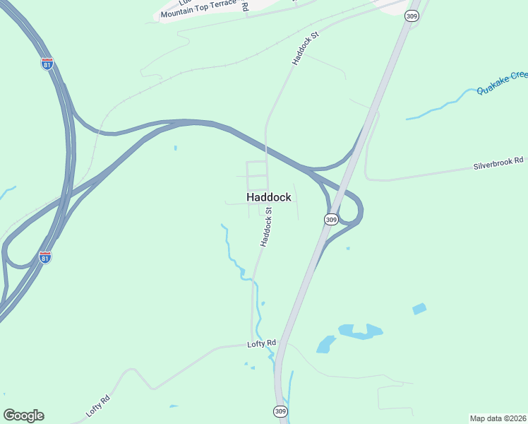 map of restaurants, bars, coffee shops, grocery stores, and more near 27 Doran Street in McAdoo