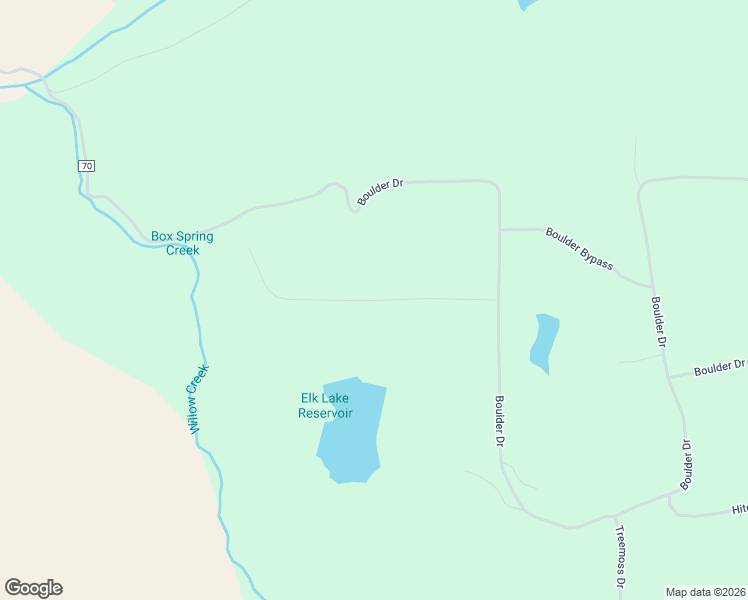 map of restaurants, bars, coffee shops, grocery stores, and more near Little Willow Road in Moffat County