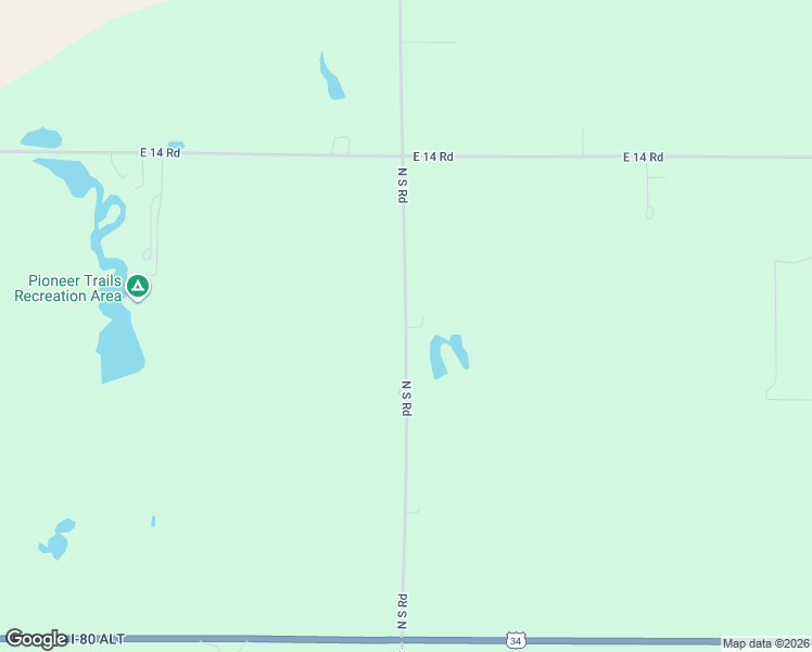 map of restaurants, bars, coffee shops, grocery stores, and more near 1366 North South Road in Aurora