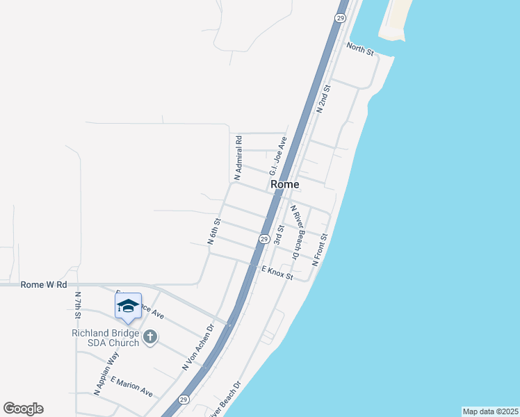 map of restaurants, bars, coffee shops, grocery stores, and more near 5600-5698 East Washington Street in Chillicothe