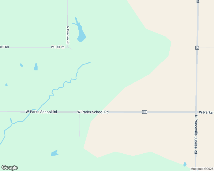 map of restaurants, bars, coffee shops, grocery stores, and more near 12409 West Park School Road in Princeville