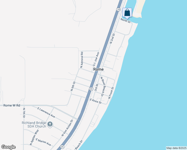 map of restaurants, bars, coffee shops, grocery stores, and more near 5600 East Washington Street in Chillicothe