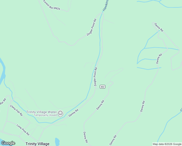 map of restaurants, bars, coffee shops, grocery stores, and more near 4511 Central Avenue in Burnt Ranch