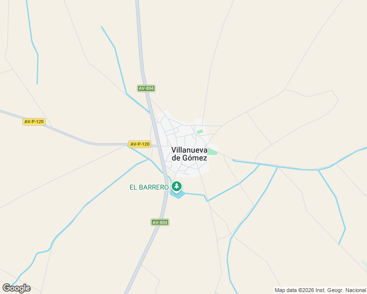 map of restaurants, bars, coffee shops, grocery stores, and more near 3 Plaza de la Constitucion in Villanueva de Gómez