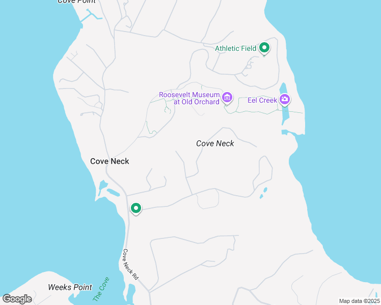 map of restaurants, bars, coffee shops, grocery stores, and more near 4 Elfland Court in Oyster Bay