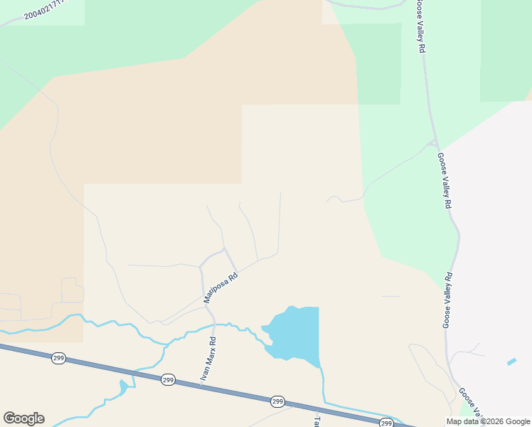map of restaurants, bars, coffee shops, grocery stores, and more near 20452 Camas Road in Burney