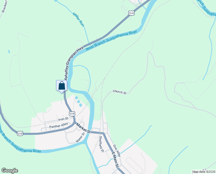 map of restaurants, bars, coffee shops, grocery stores, and more near 14 Island Road in Mahaffey