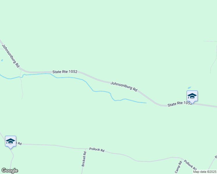 map of restaurants, bars, coffee shops, grocery stores, and more near 1340 Johnsonburg Road in Rossiter