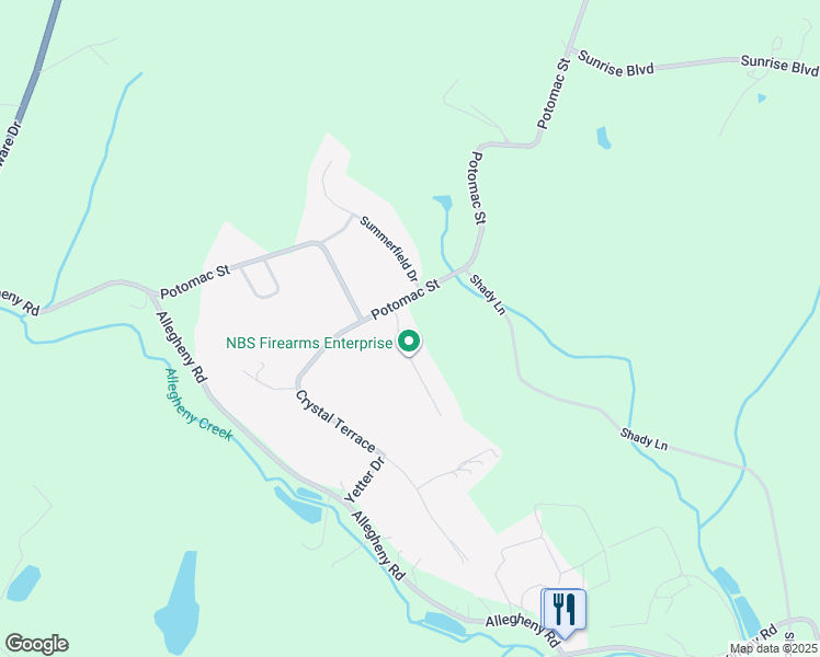map of restaurants, bars, coffee shops, grocery stores, and more near 12 Highland Court in Mount Bethel