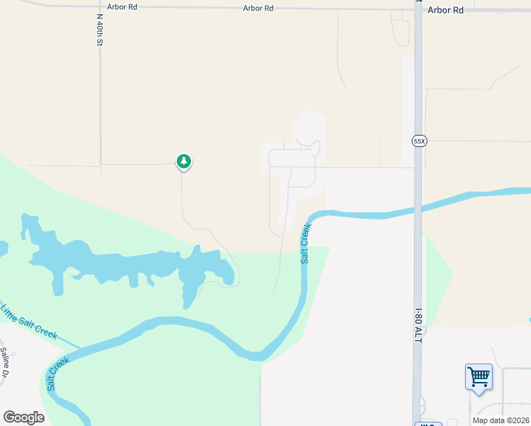 map of restaurants, bars, coffee shops, grocery stores, and more near 7255 North 49th Street in Davey