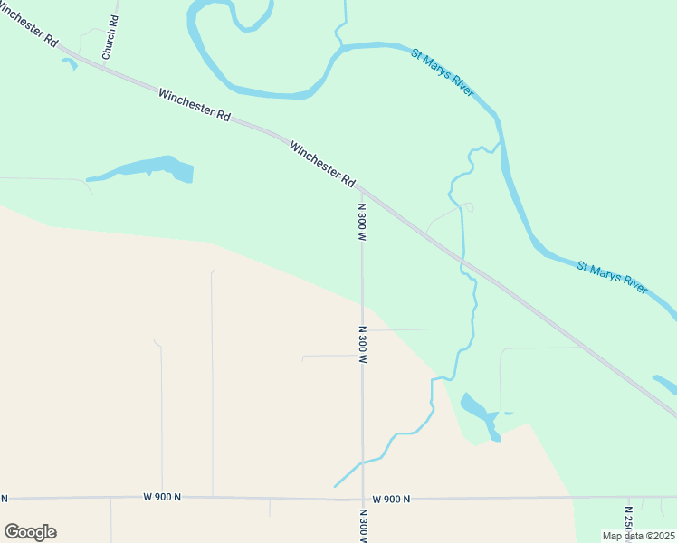 map of restaurants, bars, coffee shops, grocery stores, and more near 9596 North 300 West in Decatur