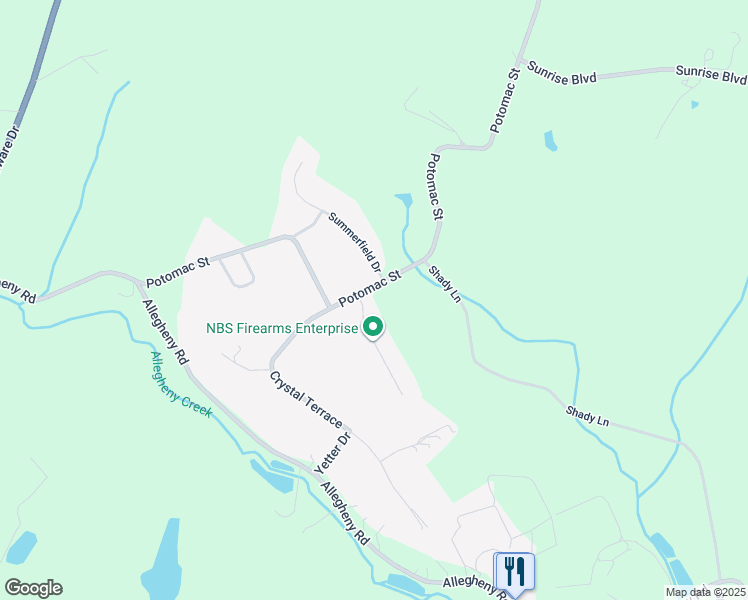 map of restaurants, bars, coffee shops, grocery stores, and more near 8 Highland Court in Mount Bethel
