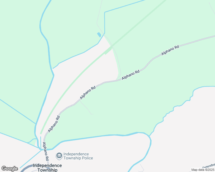 map of restaurants, bars, coffee shops, grocery stores, and more near 48 Alphano Road in Independence Township