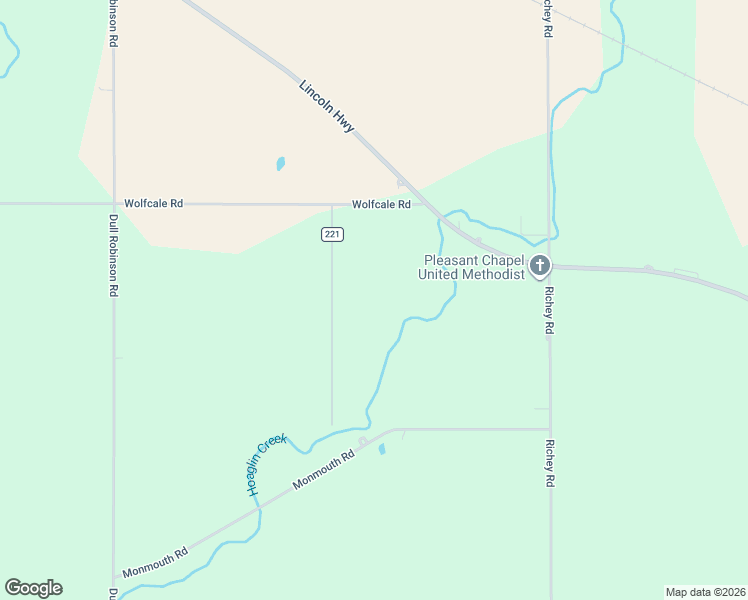 map of restaurants, bars, coffee shops, grocery stores, and more near 8399 Hook Road in Van Wert