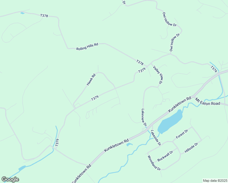 map of restaurants, bars, coffee shops, grocery stores, and more near 410 Hawk Road in Saylorsburg