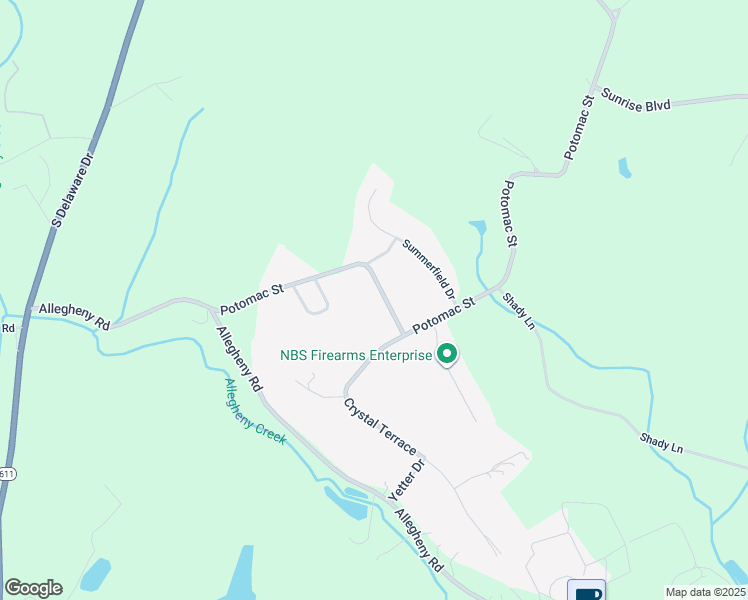 map of restaurants, bars, coffee shops, grocery stores, and more near 559 Potomac Street in Mount Bethel