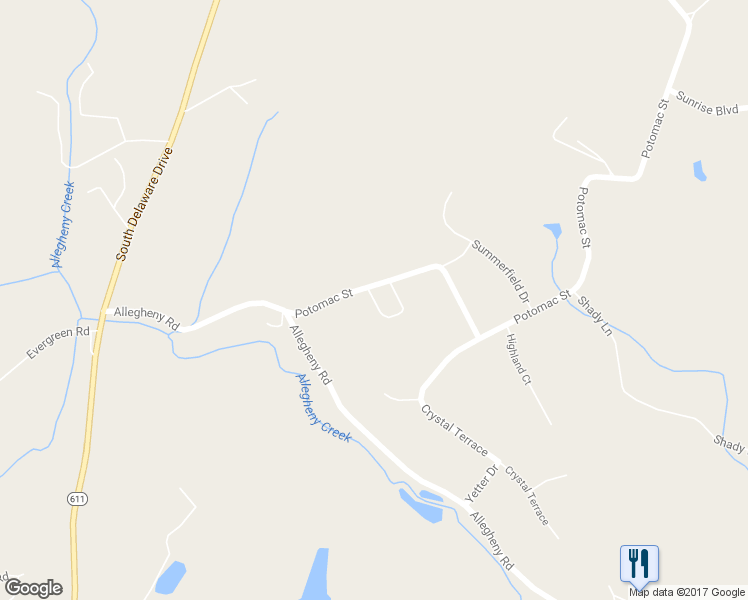 map of restaurants, bars, coffee shops, grocery stores, and more near 31 Ahearn Drive in Mount Bethel