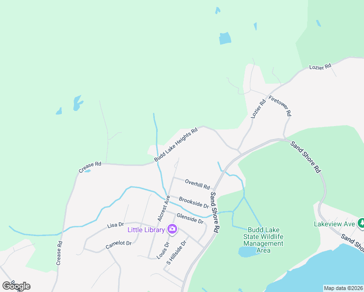 map of restaurants, bars, coffee shops, grocery stores, and more near 37 Budd Lake Heights Road in Mount Olive