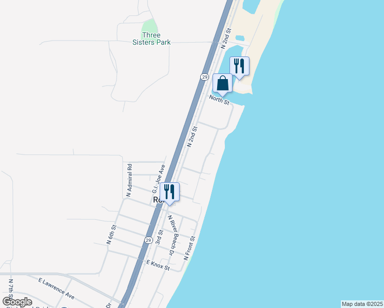 map of restaurants, bars, coffee shops, grocery stores, and more near 16304 North 2nd Street in Chillicothe