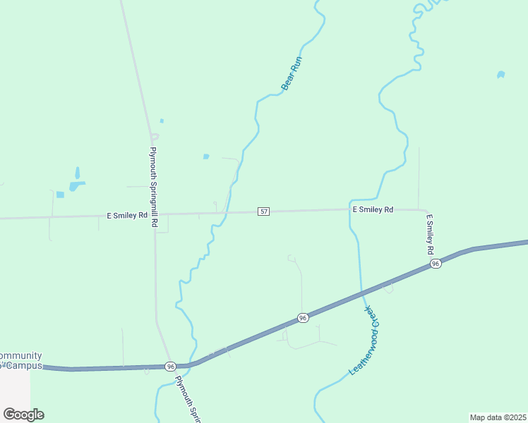 map of restaurants, bars, coffee shops, grocery stores, and more near 2260 E Smiley Rd in Shelby