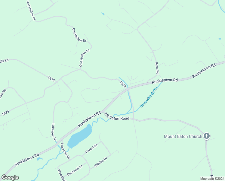 map of restaurants, bars, coffee shops, grocery stores, and more near 5538 Rolling Hills Road in Saylorsburg
