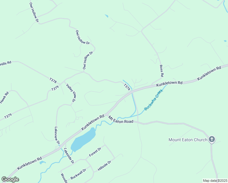 map of restaurants, bars, coffee shops, grocery stores, and more near 5538 Rolling Hills Road in Saylorsburg