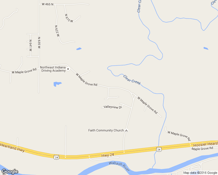 map of restaurants, bars, coffee shops, grocery stores, and more near 5734 West Maple Grove Road in Huntington