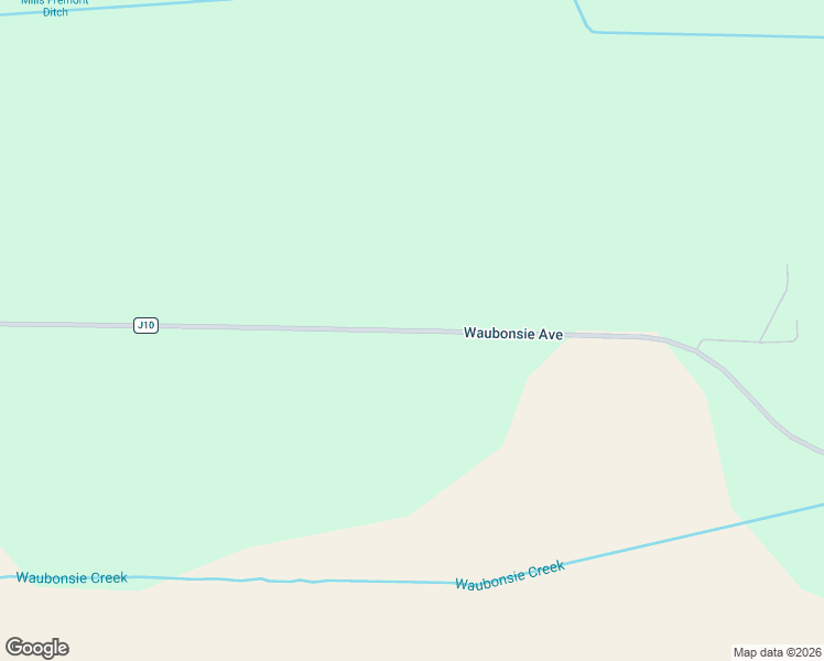 map of restaurants, bars, coffee shops, grocery stores, and more near Waubonsie Avenue in Thurman