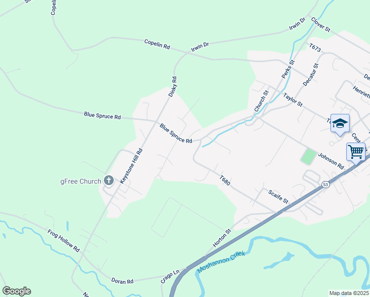 map of restaurants, bars, coffee shops, grocery stores, and more near 75 Wood Street in Philipsburg
