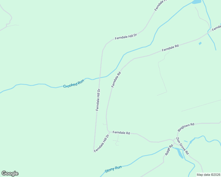 map of restaurants, bars, coffee shops, grocery stores, and more near 153 Ferndale Road in Zion Grove