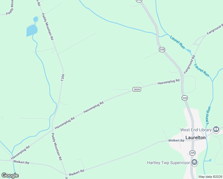 map of restaurants, bars, coffee shops, grocery stores, and more near 410 Hassenplug Road in Millmont